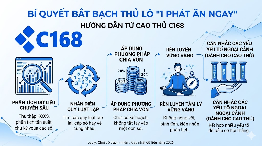 Bạc nhớ lô đề là gì? Thống kê bạc nhớ hiện đại chuẩn xác nhất 2026 tại C168 9 cach bat bach thu lo chuan xac c168