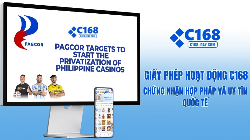 Giấy Phép Hoạt Động C168 1 Giấy Phép Hoạt Động C168 – Nhà Cái Cá Cược Uy Tín Được Cấp Phép Quốc Tế
